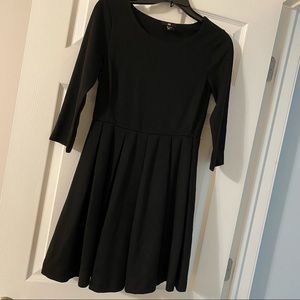 H&M pleated midi dress